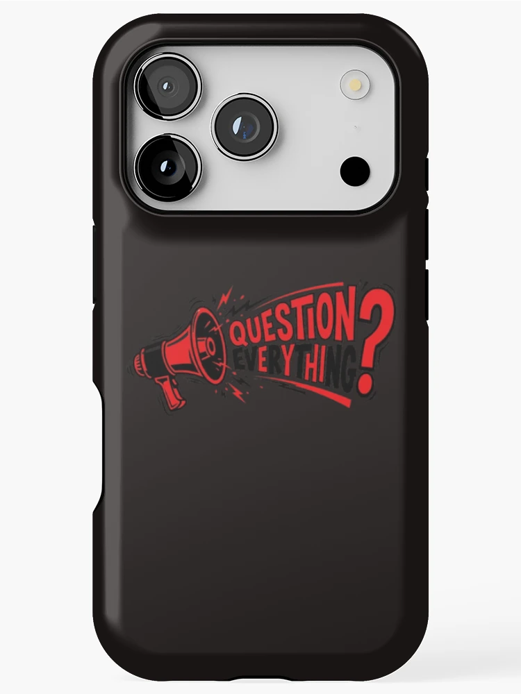 Thumbnail 1 of 4, iPhone Case, Question Everything designed and sold by Monem-RASH.