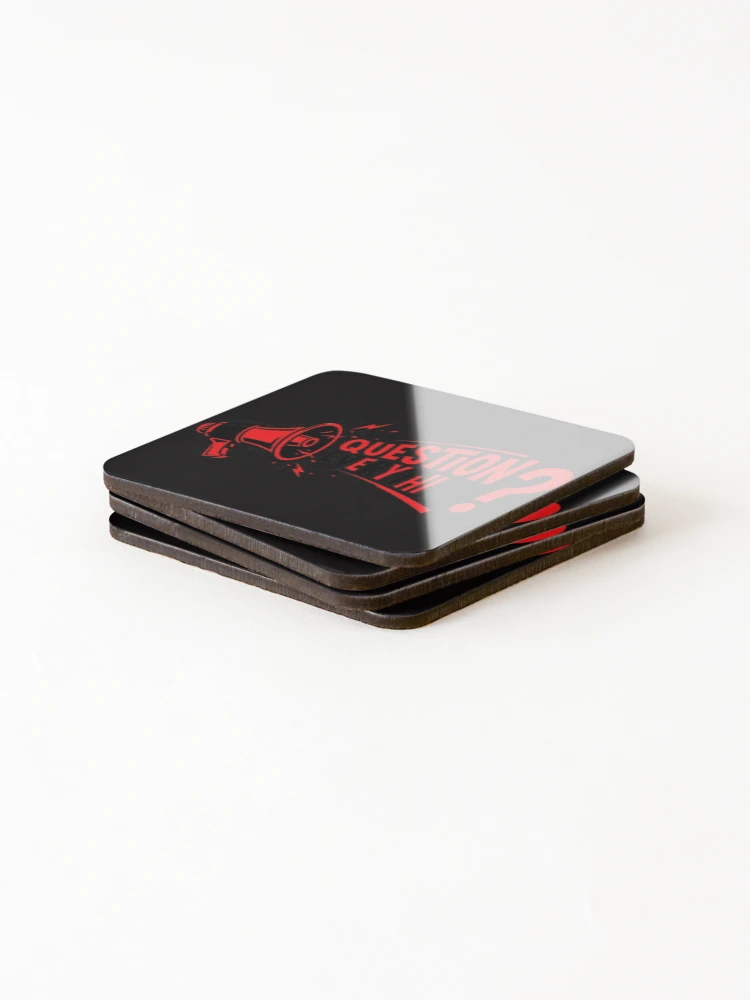 Thumbnail 4 of 5, Coasters (Set of 4), Question Everything designed and sold by Monem-RASH.