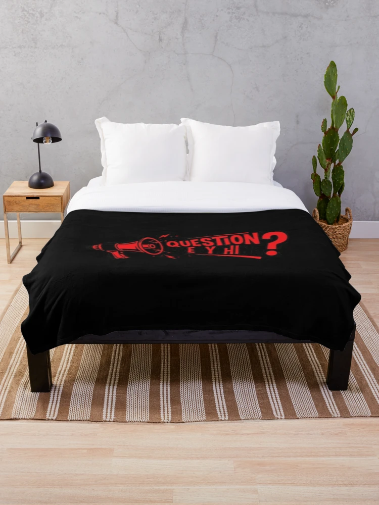 Thumbnail 1 of 6, Throw Blanket, Question Everything designed and sold by Monem-RASH.