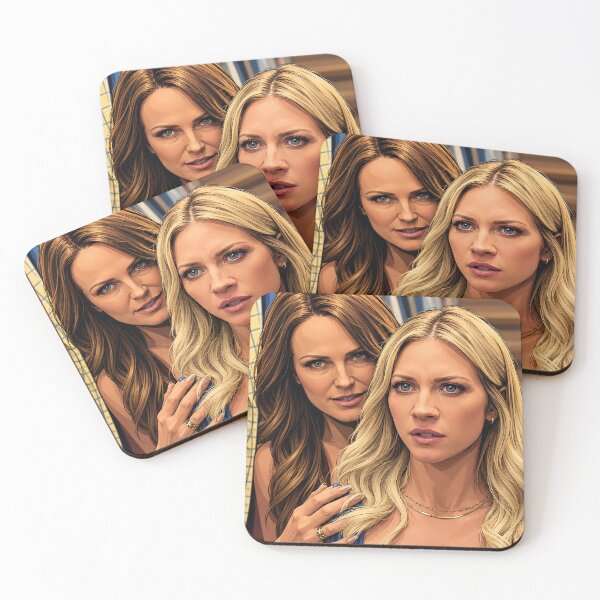 Item preview, Margo and Sophie, the lovers from The Hunting Wives - fan art designed and sold by PopCultureAndStuff.