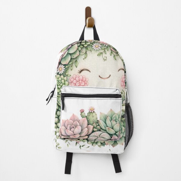 Item preview, The Soft - Pastel Succulent Planet, Kawaii Echeveria Cactus World designed and sold by PrettyCrypt.