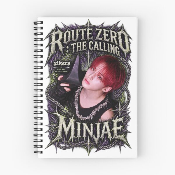 Item preview, Minjae Xikers Route Zero Gothic Chain Collage designed and sold by Valeree Store.