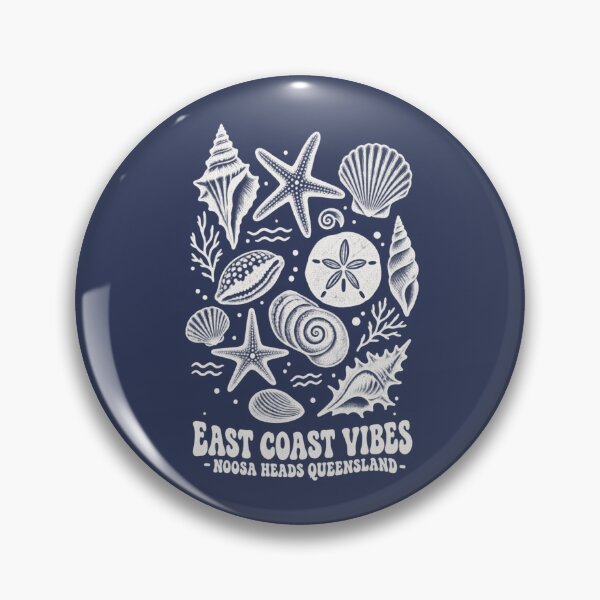 Item preview, East Coast Vibes Noosa Heads Queensland Seashell Beach Tee designed and sold by Yellowriversss.