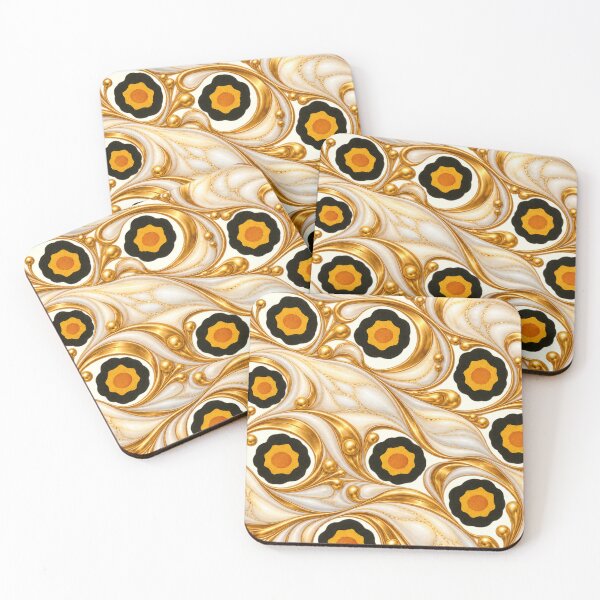 Item preview, Wild Luxe – Leopard Rosettes and Pearl Marble designed and sold by annenambiro.