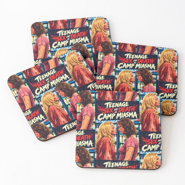 Item preview, Hannah Einbinder and Gillian Anderson, Camp Miasma (fan art) designed and sold by PopCultureAndStuff.