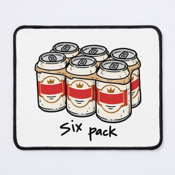 Item preview, Six Pack Soda Fitness Gym Parody designed and sold by MonkiFlipp.