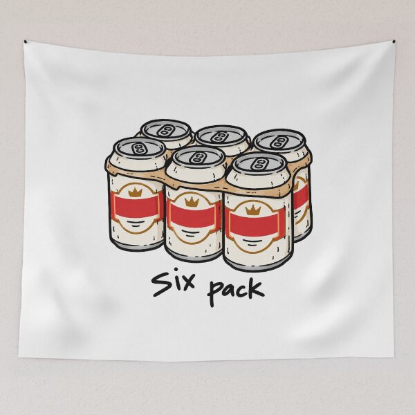 Item preview, Six Pack Soda Fitness Gym Parody designed and sold by MonkiFlipp.