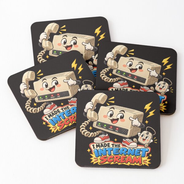 Item preview, Funny Dial-Up Modem – Retro Internet Humor designed and sold by Tadeusz1.