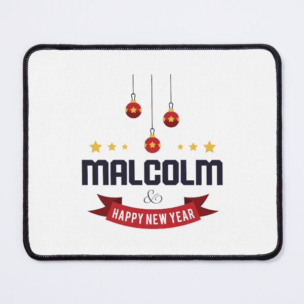 Item preview, Malcolm Funny Personalized Christmas Name – Cool Custom Holiday Gift for Men and Boys designed and sold by Oussinc.