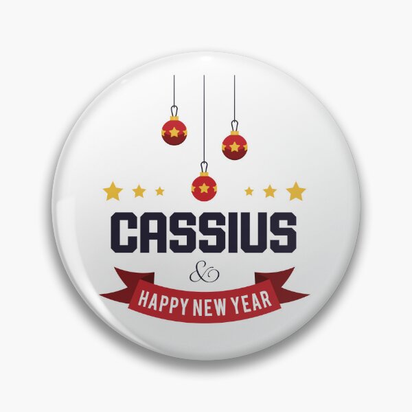Item preview, Cassius Funny Personalized Christmas Name – Cool Custom Holiday Gift for Men and Boys designed and sold by Oussinc.
