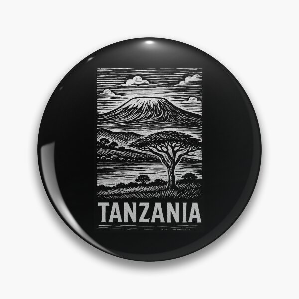 Item preview, Tanzania Linocut Style designed and sold by Thistle-TShop.