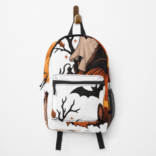 Item preview, Spooky Halloween Cat and Pumpkin designed and sold by messoo ⭐⭐⭐⭐⭐.