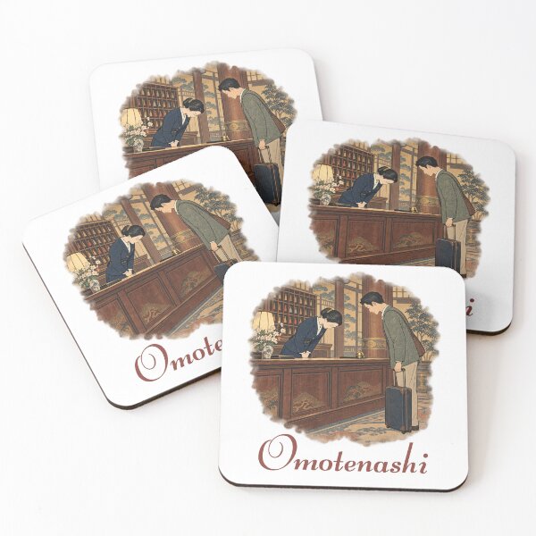 Item preview, Omotenashi Japanese Hospitality Art - Retro Hotel Front Desk Bow designed and sold by japan-picto.