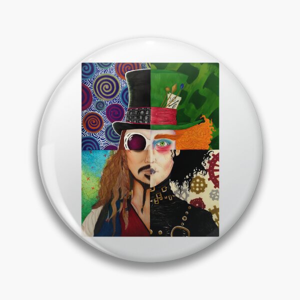 Item preview, Johnny Depp Character Collage designed and sold by brannon-lorina.