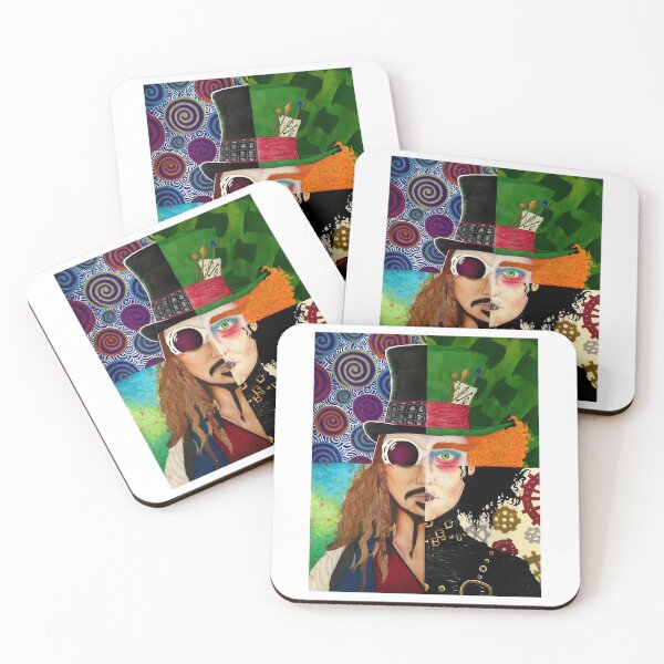Item preview, Johnny Depp Character Collage designed and sold by brannon-lorina.