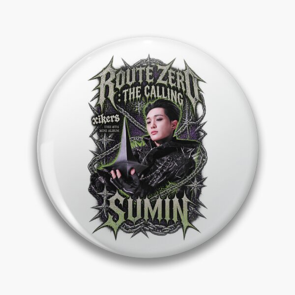Item preview, Xikers Sumin The Calling Dark Metal Portrait designed and sold by Valeree Store.