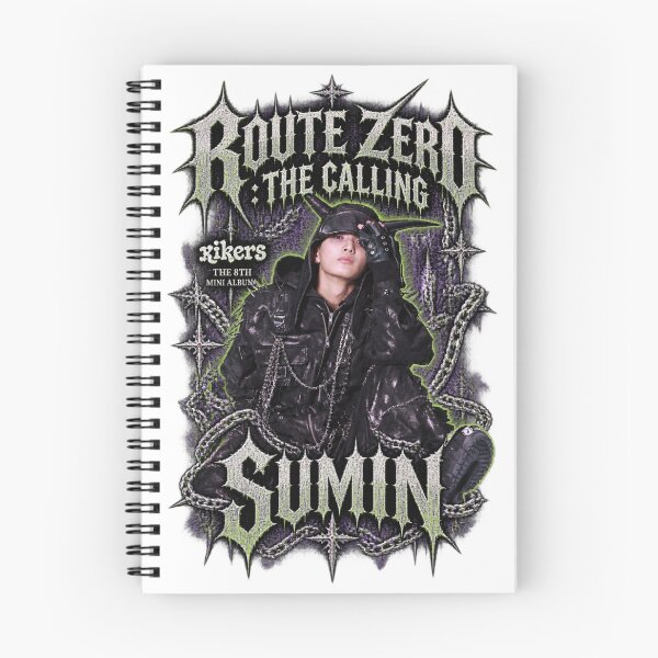 Item preview, Sumin Xikers Route Zero Grunge Spike Typography designed and sold by Valeree Store.