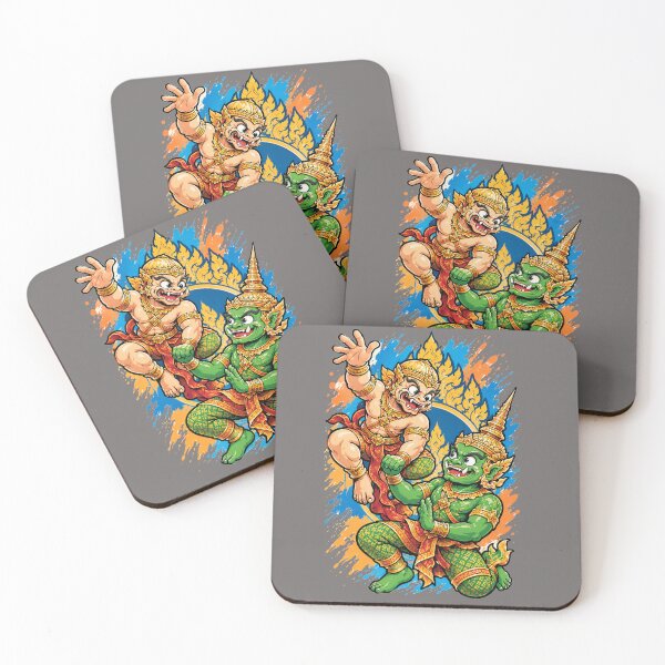 Item preview, Thai Mythical Guardians designed and sold by PlengPoomofArts.