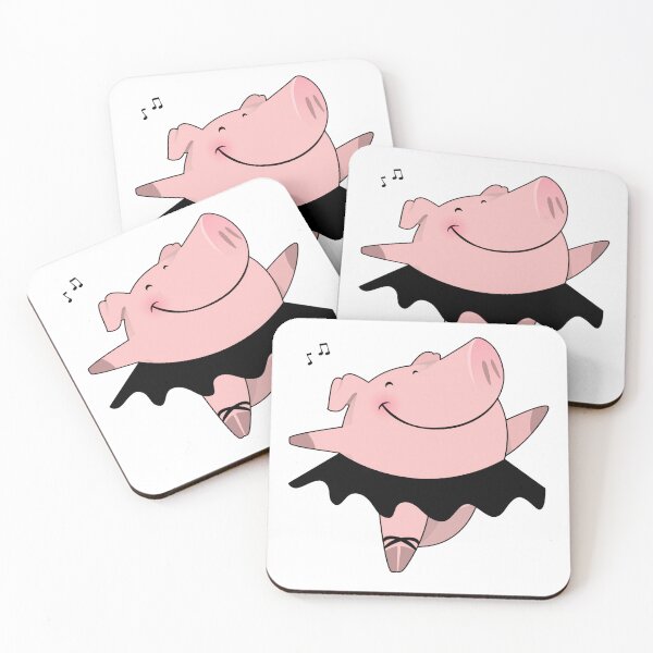 Item preview, Ballerina Pig Dancing Ballerina Pig designed and sold by Ilaamen.