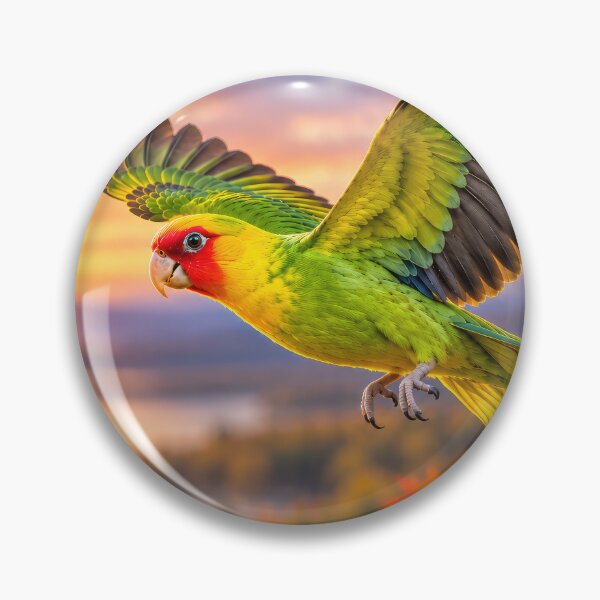 Item preview, Carolina Parakeet designed and sold by Elisabeth Lucas.