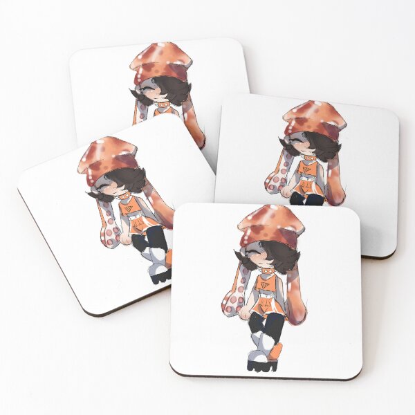 Item preview, Orange Squid Hat Girl designed and sold by Fodydindin.