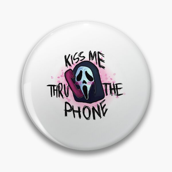 Item preview, Ghostface Kiss Me Thru The Phone designed and sold by Briafly27Merchh.