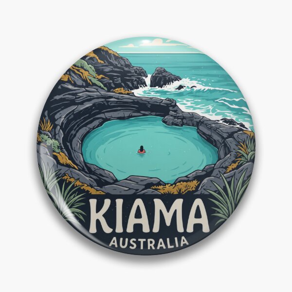 Item preview, Kiama Australia: Coastal Rock Pool designed and sold by CircinusStore.