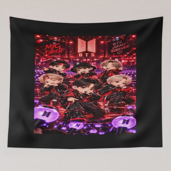Item preview, " MIC DROP" THE POWERFUL ANTHEM FOR ARMY designed and sold by Catalina Kate.