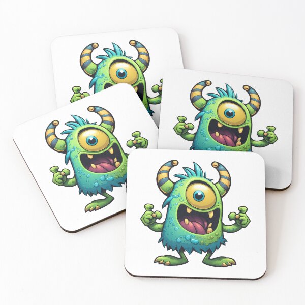 Item preview, Cute Happy Monster designed and sold by stringe-apoloni.