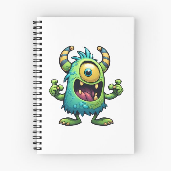 Item preview, Cute Happy Monster designed and sold by stringe-apoloni.