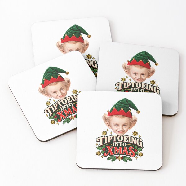 Item preview, Tiptoe Tiptoeing into Christmas Jumper Sweater Creepy Little Guy Shush Elf Rumpeltiltskin Funny  designed and sold by w1ckerman.