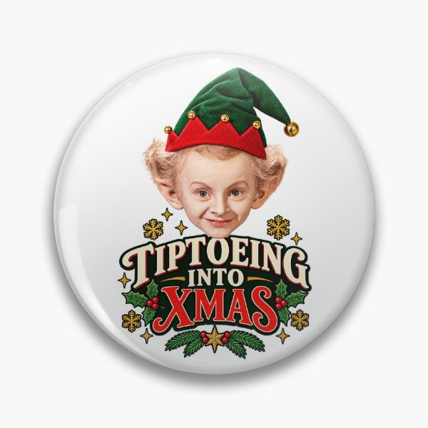 Item preview, Tiptoe Tiptoeing into Christmas Jumper Sweater Creepy Little Guy Shush Elf Rumpeltiltskin Funny  designed and sold by w1ckerman.