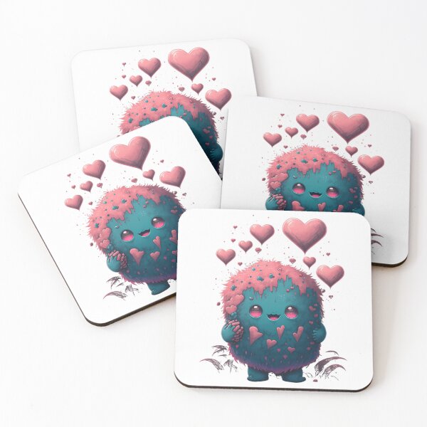 Item preview, Cute Happy Valentine Heart Monster Adorable And Unique My Singing Monster   designed and sold by stringe-apoloni.
