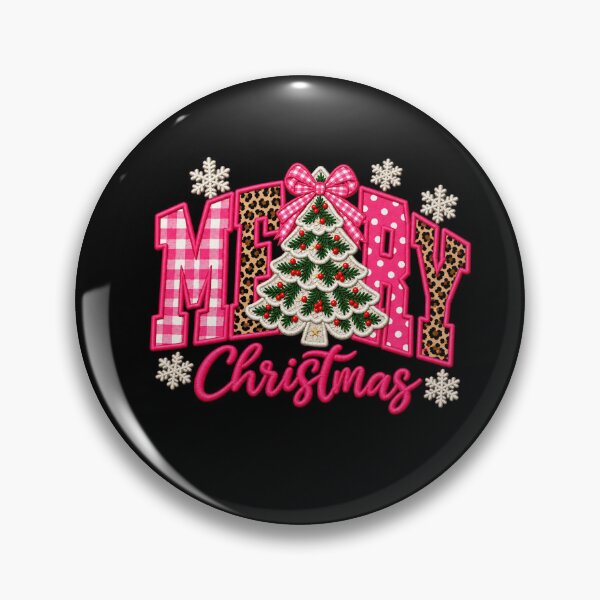Item preview, Pink Patchwork Christmas Lettering with Bow designed and sold by ObukiLantara.
