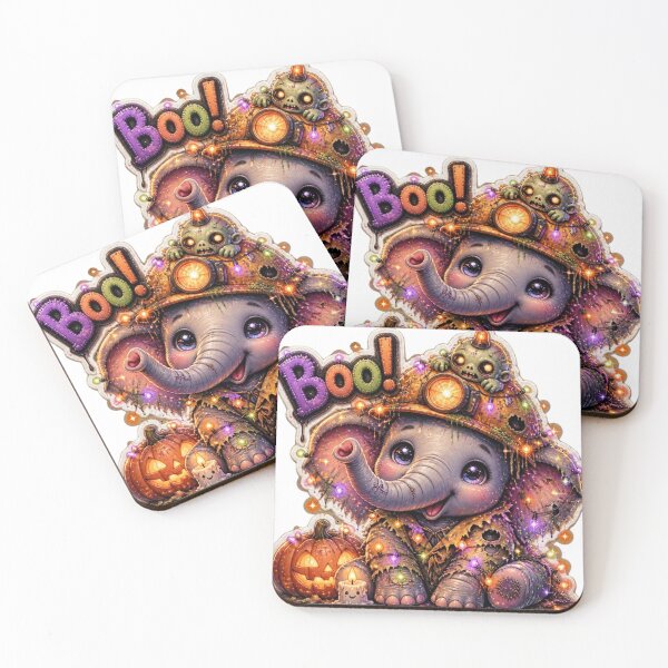 Item preview, Cute Zombie Elephant Miner Halloween Boo Undead Pumpkin Costume designed and sold by BonnieGlam13.