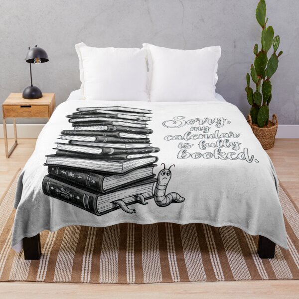 Item preview, Fully Booked Design – Bookworm Stack of Books Art designed and sold by Luminari Creations.