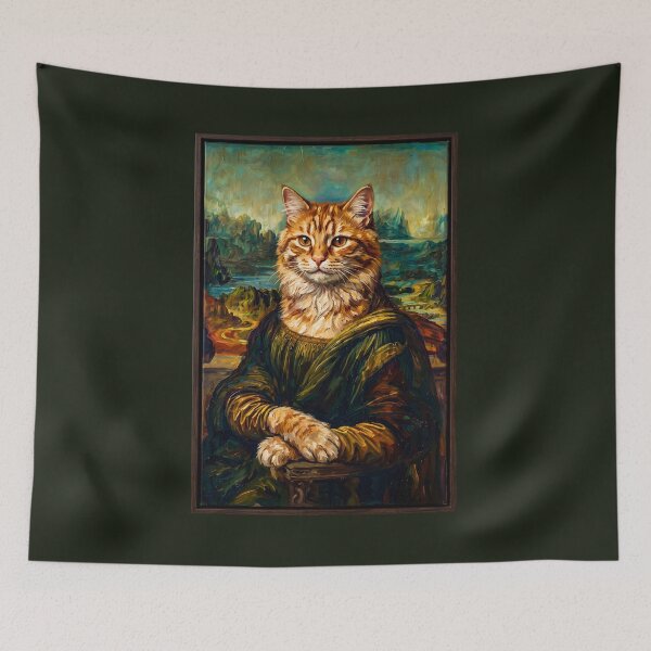 Aperçu de l'œuvre Mona Kitty créée et vendue par WiseBow.