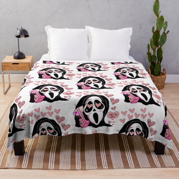 Item preview, Scream Ghostface Aesthetic Cute Kawaii Halloween Pumpkin Design Sticker Shirt Decor designed and sold by Briafly27Merchh.