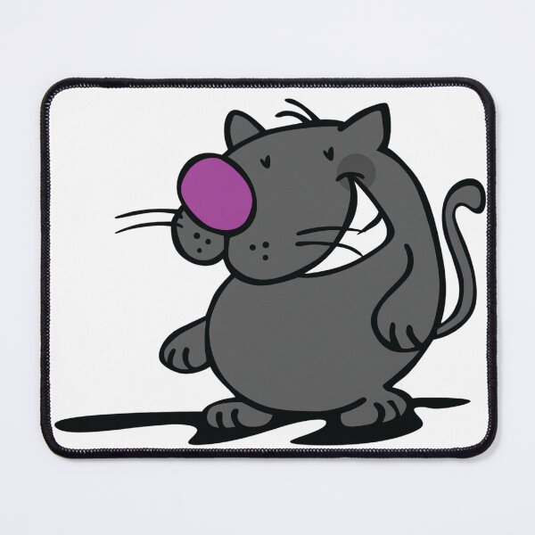 Item preview, Clever Cat Mischievous Gray Cat designed and sold by Ilaamen.