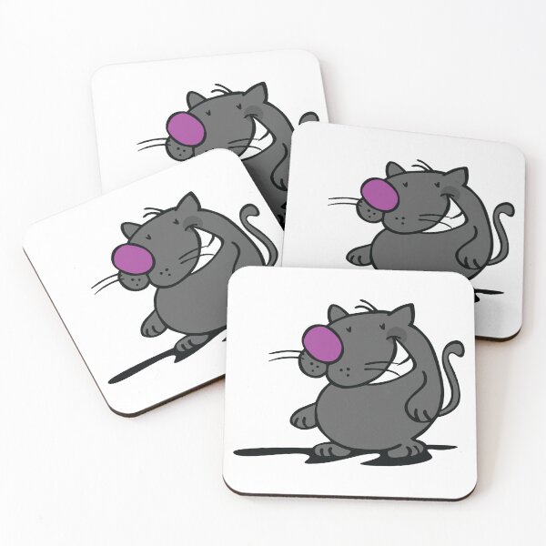 Item preview, Clever Cat Mischievous Gray Cat designed and sold by Ilaamen.