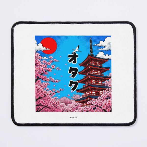Item preview, Otaku - Nerd and Proud | Pop Art Pagoda | Japanese Design designed and sold by JapanMemoir.