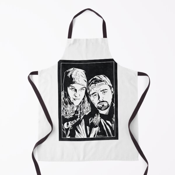 Item preview, JAY and SILENT BOB (Black and White) designed and sold by FamousWeirdosRB.