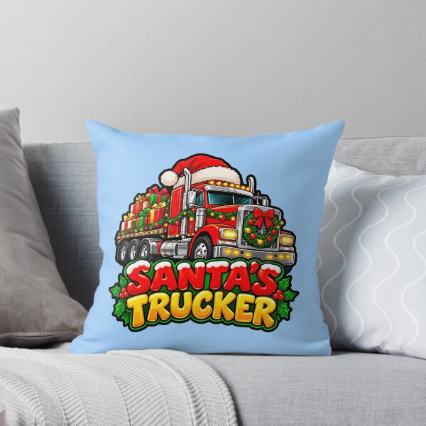Item preview, Santa's Trucker Decorated Christmas Truck designed and sold by LV-creator.