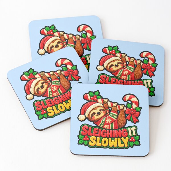 Item preview, Sleighing It Slowly Christmas Lazy designed and sold by LV-creator.