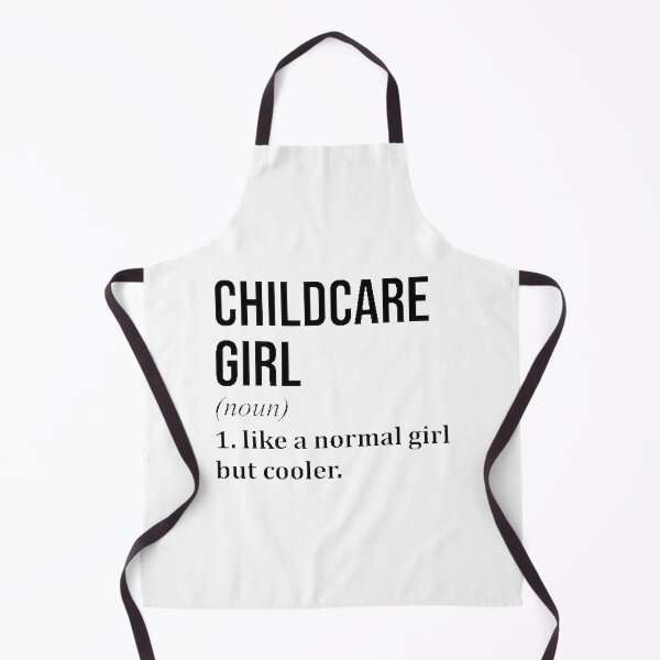 Aperçu de l'œuvre Définition de « fille en garde d'enfants » - Un design mignon et inspirant célébrant la garde d'enfants créée et vendue par Bethna.