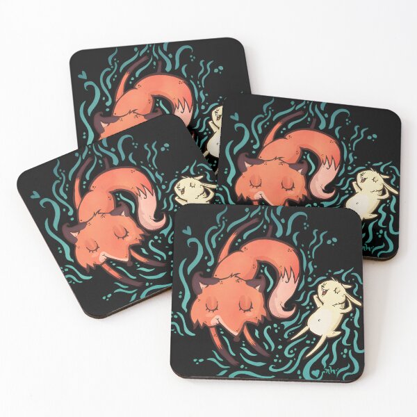 Item preview, Go with the Flow Fox and Cat designed and sold by Leader111.