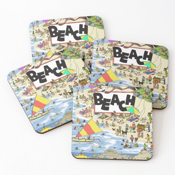 Item preview, Beach Life Unleashed: Tropical Seek & Find designed and sold by shiilalippold.