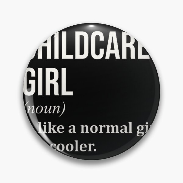 Item preview, Childcare Girl Definition - Empowering Women in Childcare Role Illustration designed and sold by Bethna.