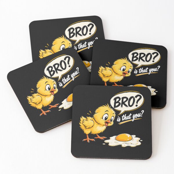 Item preview, Funny Shocked Cartoon Chick Bro Fried Egg designed and sold by k3rstman1.