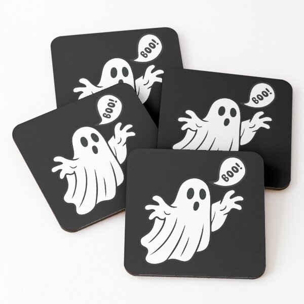 Item preview, Cute Ghost Saying Boo – Funny Spooky Halloween Design designed and sold by gomood.